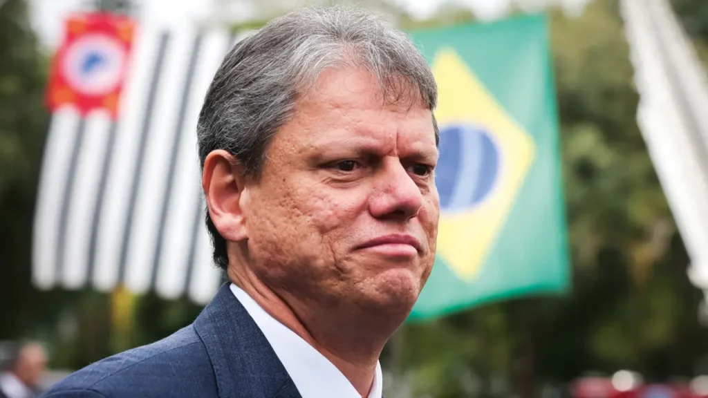 O governador de São Paulo, Tarcísio de Freitas. Foto: Pablo Jacob/Governo do Estado de SP