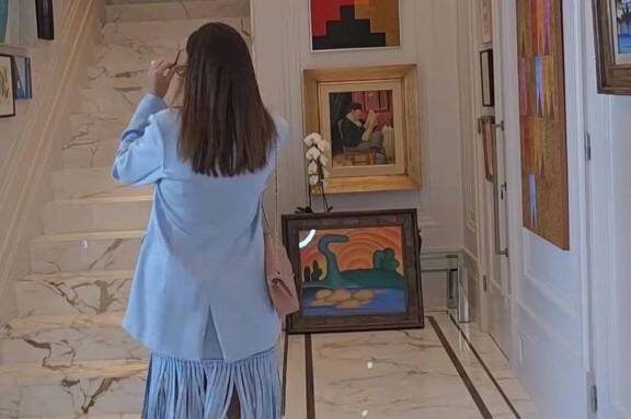 Obra de Tarsila reaparece em casa de herdeiro do Itaú e vai parar no centro de disputa judicial