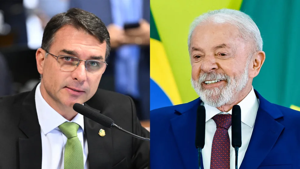 Quaest mostra Lula à frente e expõe teto eleitoral de Flávio Bolsonaro em cenário de 2º turno