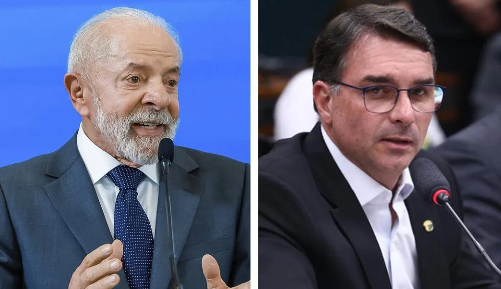 Pesquisa mostra Flávio Bolsonaro empatado com Lula no 2º turno; aprovação do governo cai