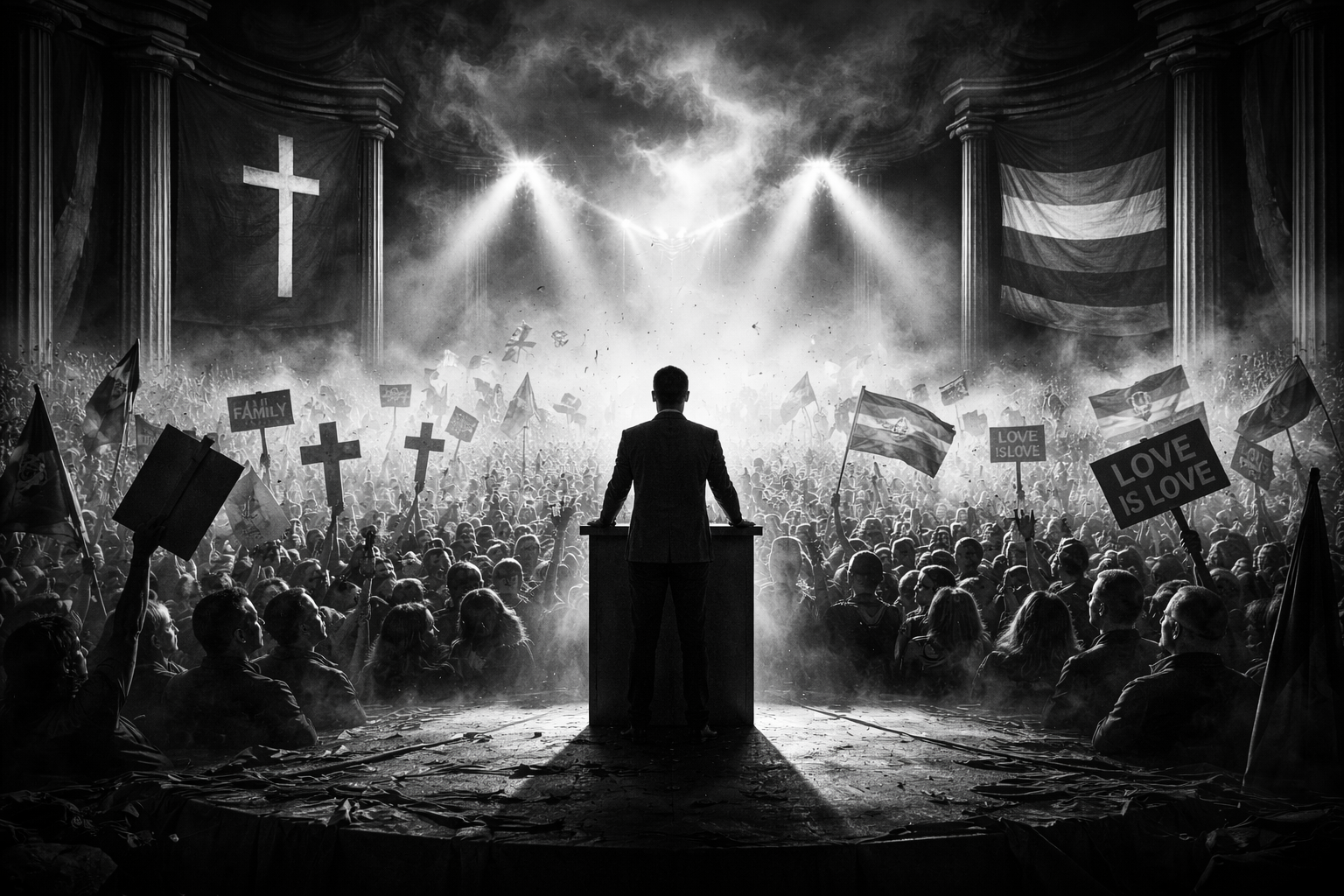 O espelho distorcido da guerra cultural