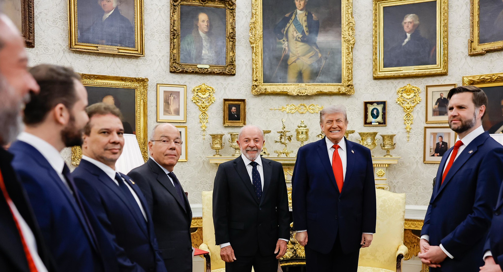 “Trump rindo é melhor do que de cara feia”: os principais momentos da coletiva de Lula após reunião na Casa Branca