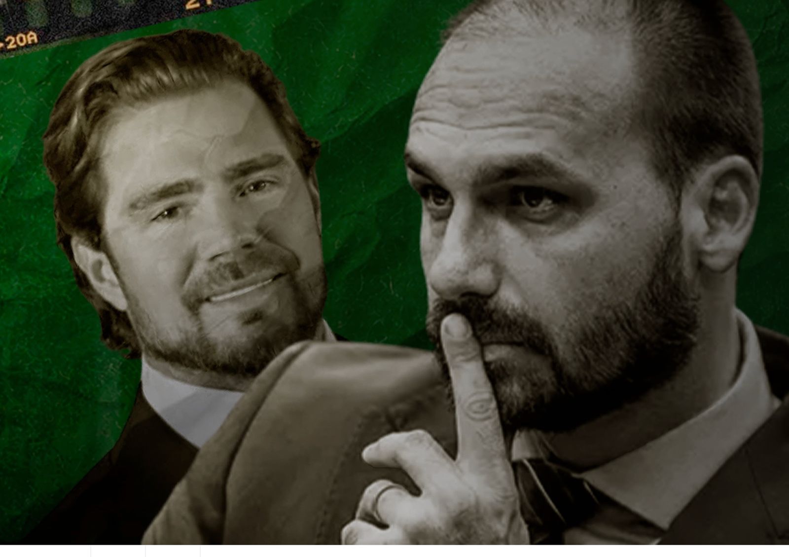 Intercept revela que Eduardo tinha poder sobre dinheiro e financiamento de filme sobre Jair Bolsonaro