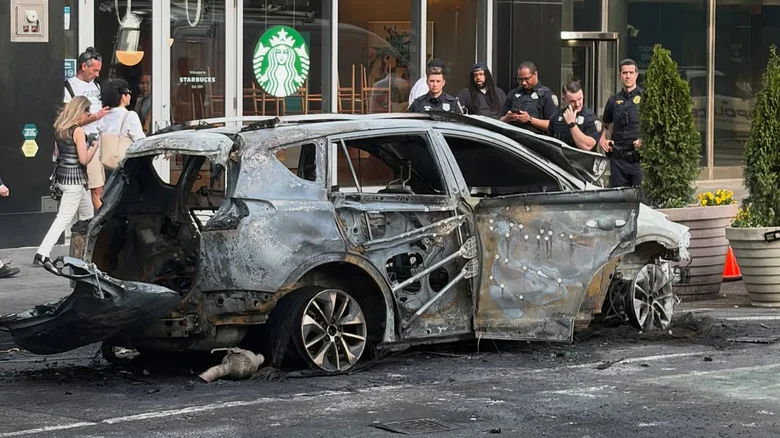 Explosão de carro provoca correria perto de Wall Street e reacende alerta de segurança em NY