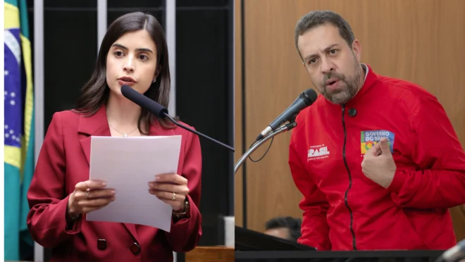 Tabata e Boulos trocam críticas nas redes sobre produtividade na Câmara