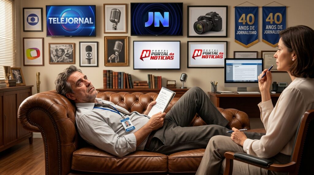 O jornalismo no divã